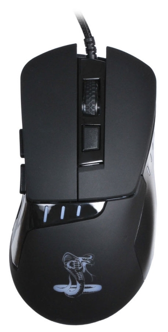 Мышь Оклик 865G Snake черный USB
