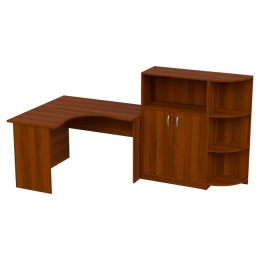 Комплект офисной мебели КП-10 цвет Орех Итальянский