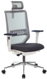 Кресло руководителя Бюрократ MC-W612N-H темно-серый