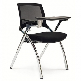 Офисный стул SK-3059 со столиком Черный