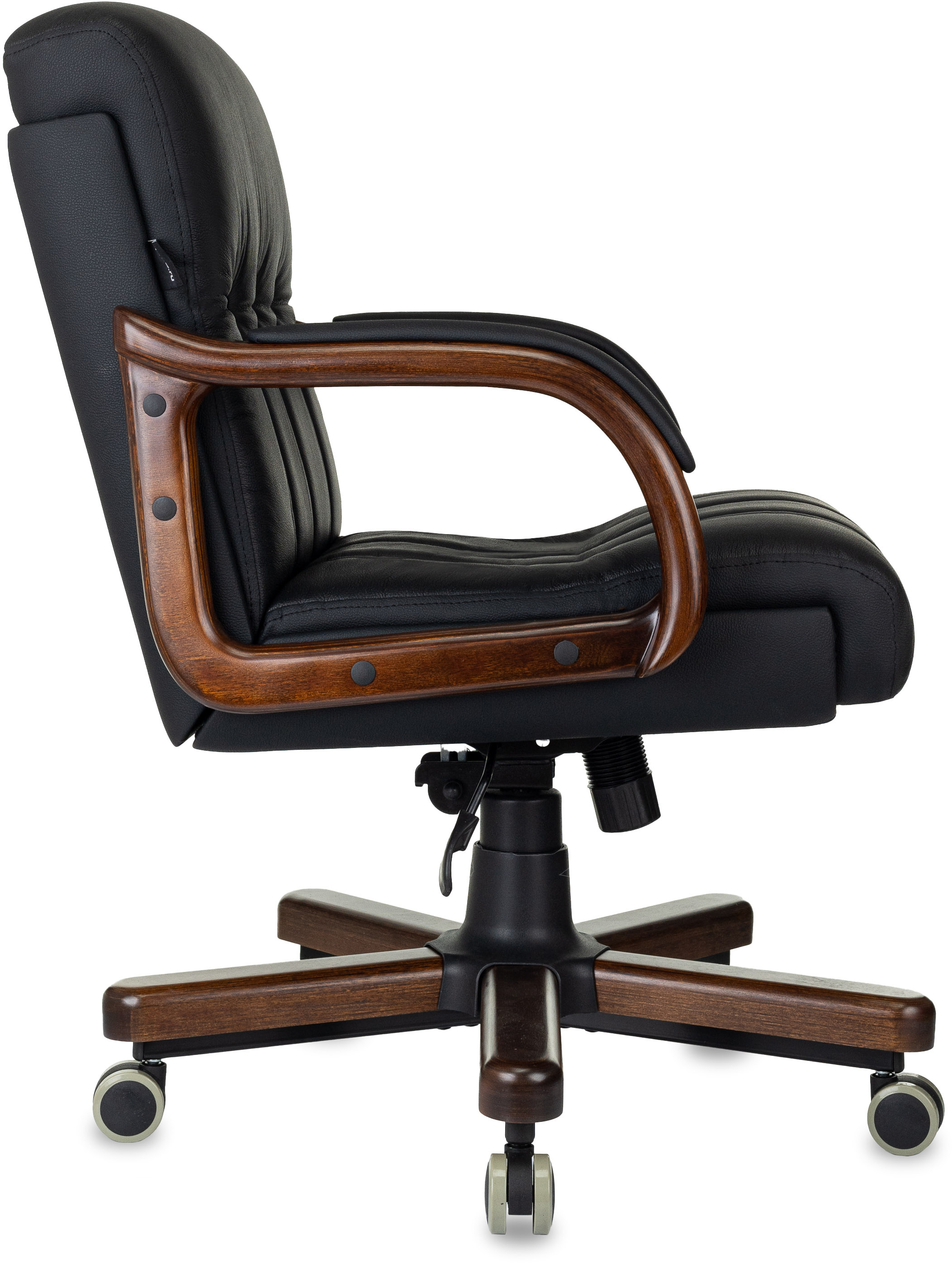 Кресло руководителя Бюрократ T-9932WALNUT-LOW/B