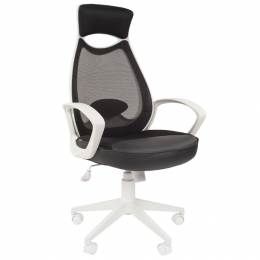 Офисное кресло премиум CHAIRMAN 840 White TW-01