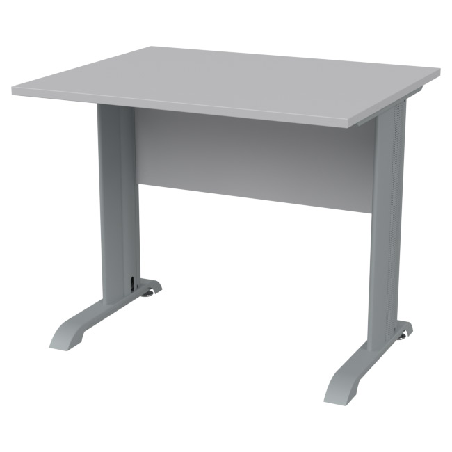 Стол на металлокаркасе СМ-8 цвет Серый