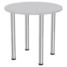 Круглый стол для переговоров СХК-14 цвет Серый 80/80/74 см