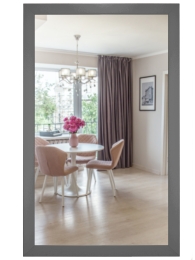 Зеркало настенное BeautyStyle 11 серый графит