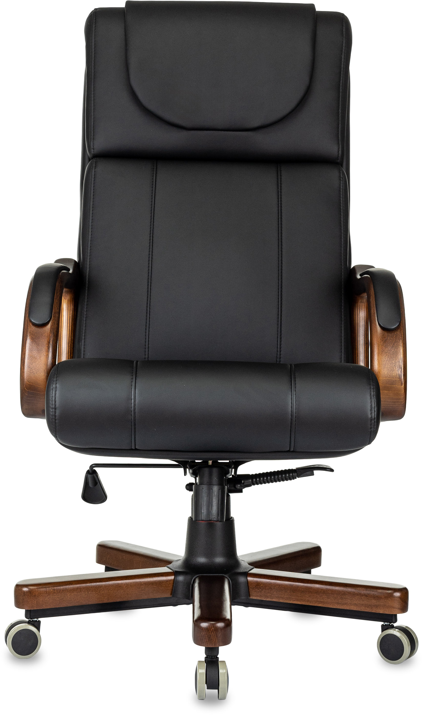 Кресло руководителя Бюрократ T-9933WALNUT/ECO-B