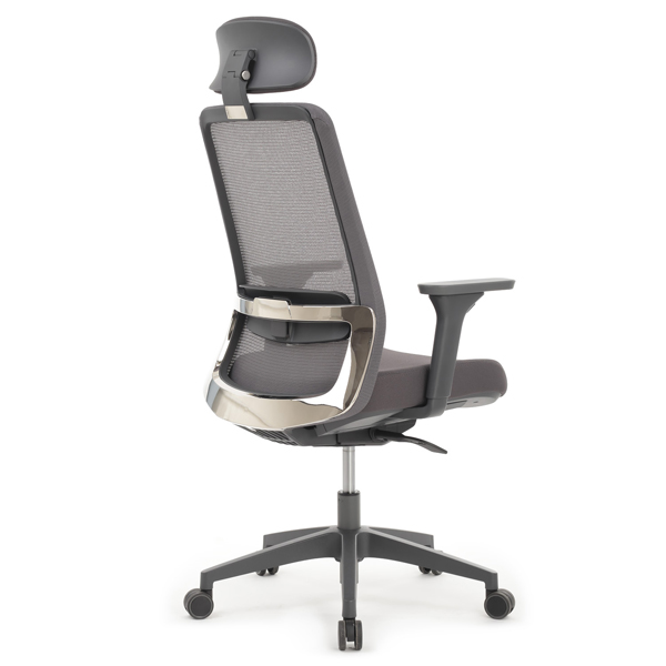 Офисное кресло Riva Design Work W-218C Серое