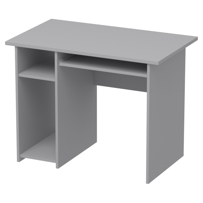 Компьютерный стол СК-16Л цвет Серый 100/60/76 см