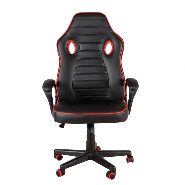 Компьютерное кресло MF-3041 black+red