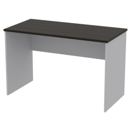 Офисный стол СТ-47 цвет Серый+Венге 120/60/76 см
