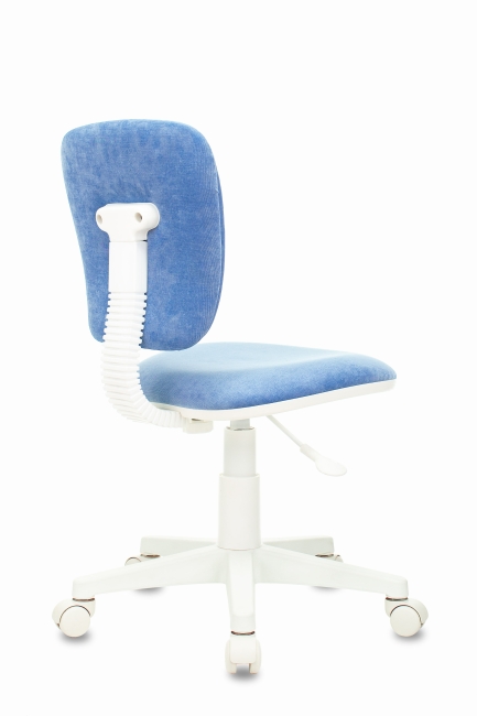 Кресло детское Бюрократ CH-W204NX голубой Velvet 86
