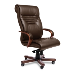 Кресло руководителя Multi Office Basel A коричневое