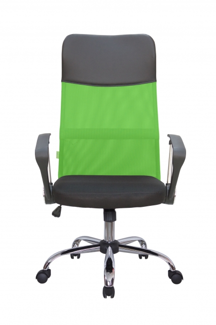 Кресло офисное RIVA 8074 Чёрный/Зелёный