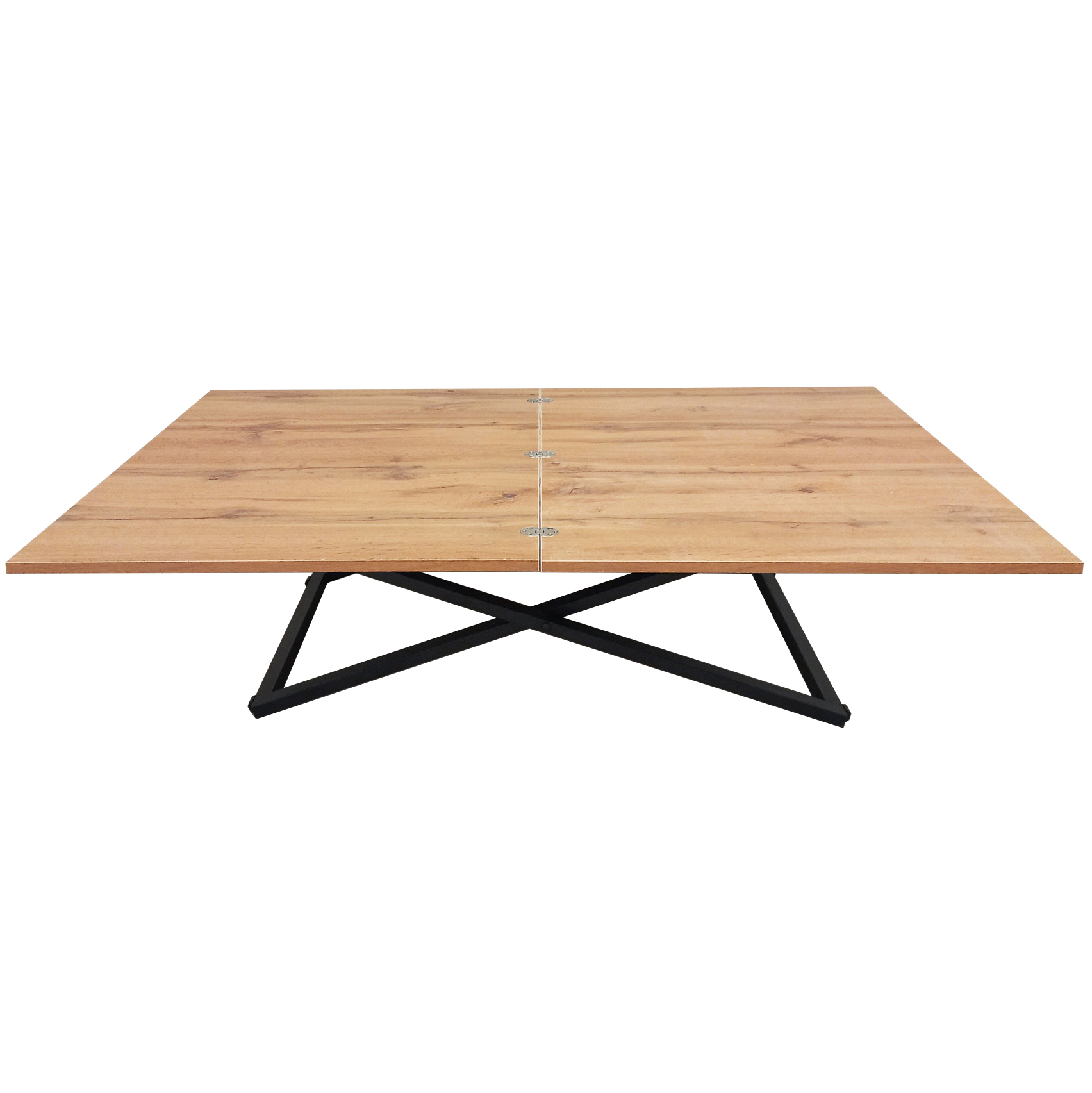 Стол-трансформер Манхэттен дуб вотан/черный