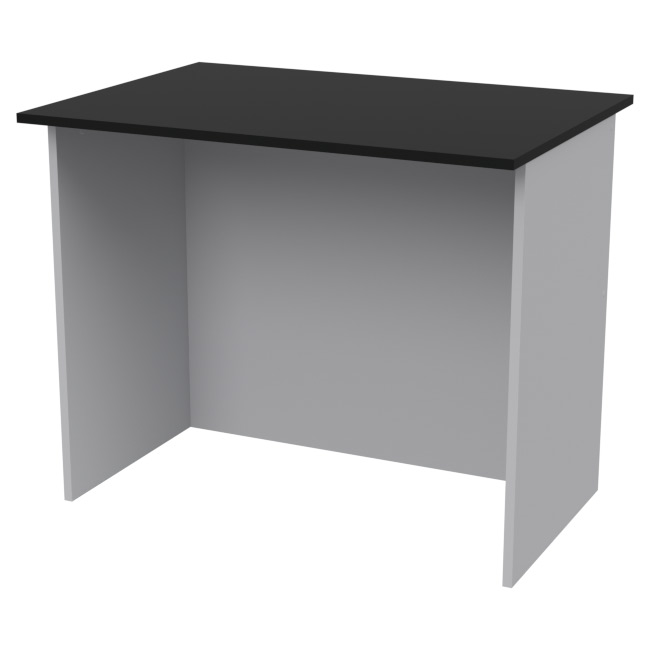 Приставной стол СТЦ-7 цвет Серый+Черный 85/60/70