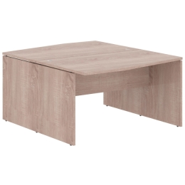 Стол офисный двойной XTEN X2CT 149.2 Дуб Сонома 140/180/75 см