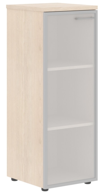 Шкаф колонка со стеклянной дверью XTEN XMC 42.7(R) Бук Тиара 42/43/119 см
