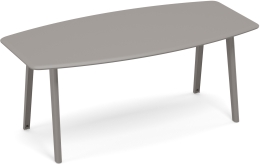 Стол для переговоров фигурный Мокко премиум METAL ТМ М1 143 МП 200/100/75,6