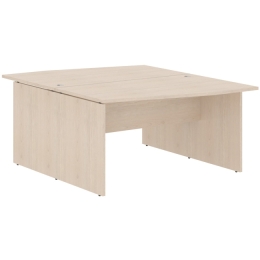 Стол офисный двойной XTEN X2CT 149.1 Бук Тиара 140/180/75 см