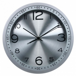 Часы настенные WallC-R05P silver