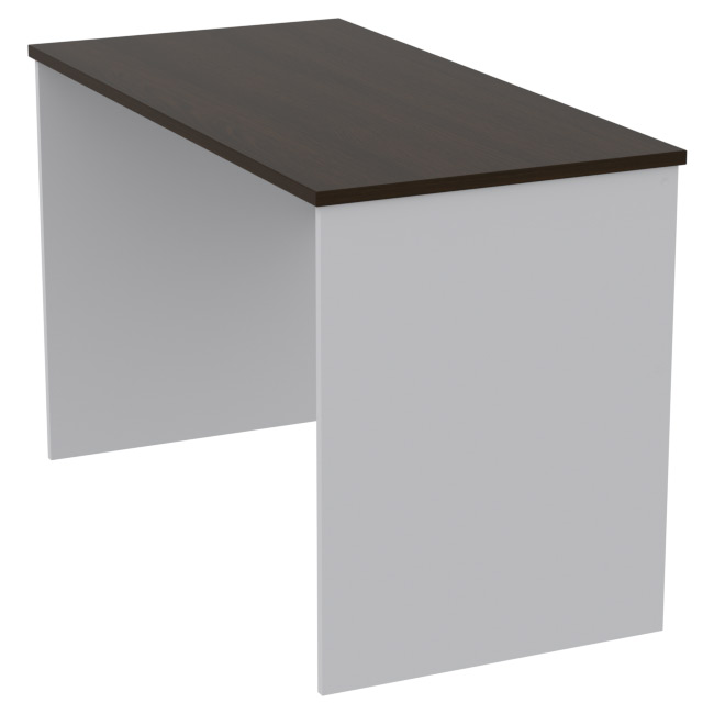 Узкий стол СТЦ-47 цвет Серый+Венге 120/60/76 см
