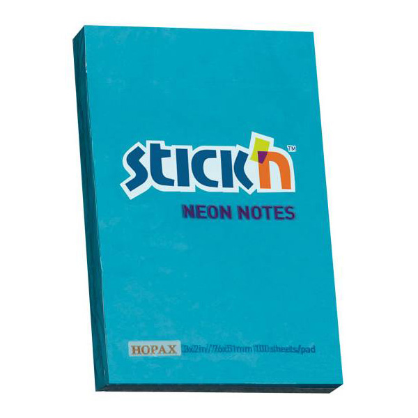 Блок самоклеящийся бумажный Stick`n 21207