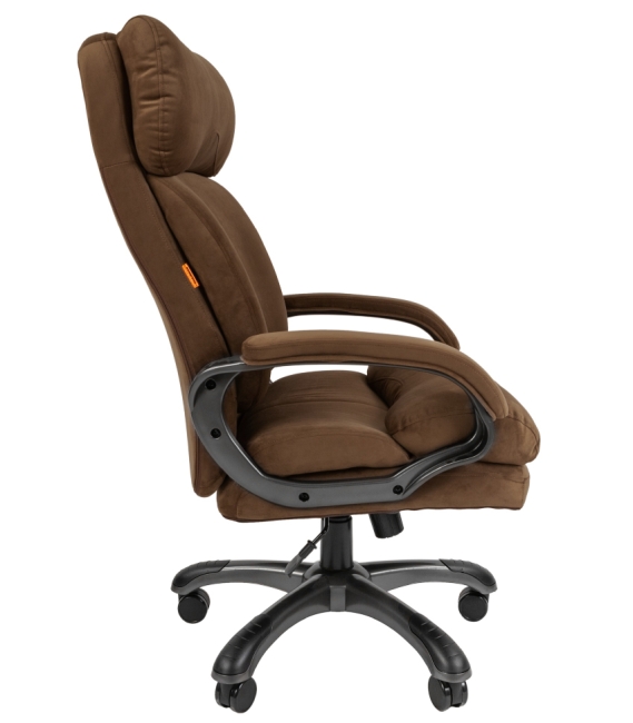 Кресло руководителя CHAIRMAN 505 home коричневый серый пластик