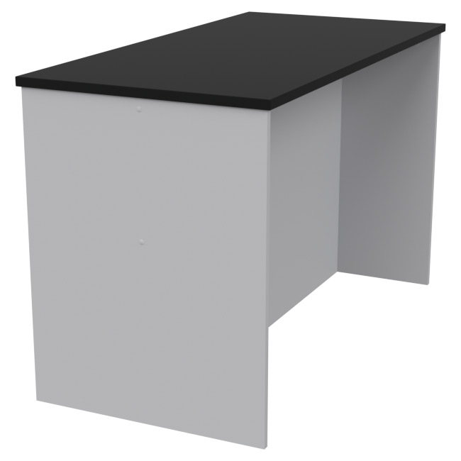 Переговорный стол СТСЦ-47 цвет Серый+Черный 120/60/76 см