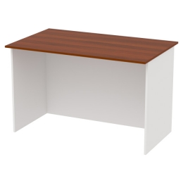 Офисный стол СТЦ-4 цвет Белый+Орех 120/73/75,4 см
