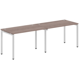 Стол офисный двойной XTEN-S XWST 2470 Алюминий Дуб Сонома