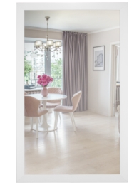 Зеркало настенное BeautyStyle 11 белый