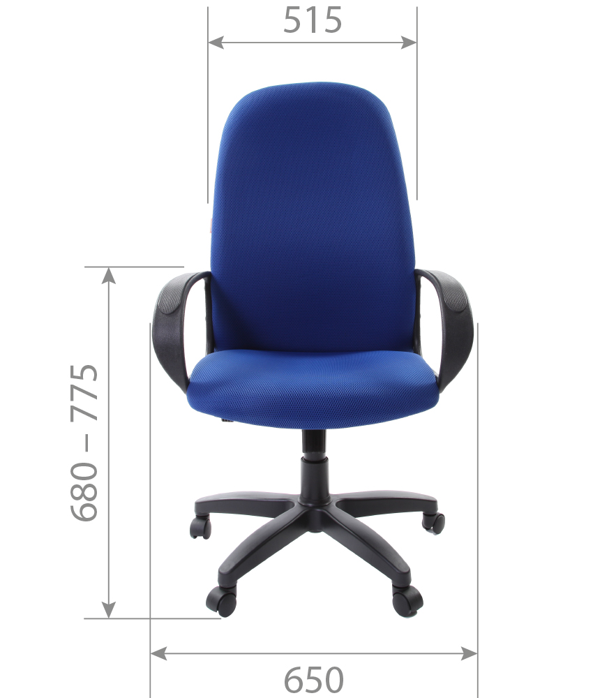Кресло CHAIRMAN 279 ткань TW синий