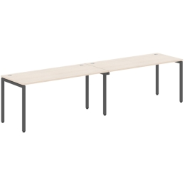 Стол офисный двойной XTEN-S XWST 3270 Антрацит Бук Тиара