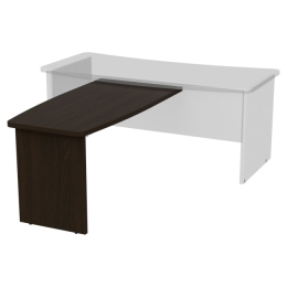 Брифинг-приставка Б-14 цвет Венге 140/70 см Венге