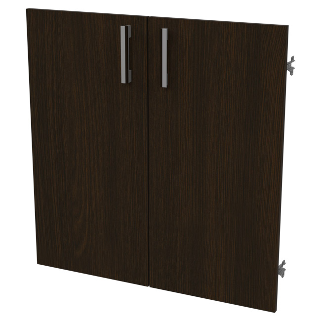 Двери низкие ДВ-45+С-17МВ Венге 73/1,6/74,8