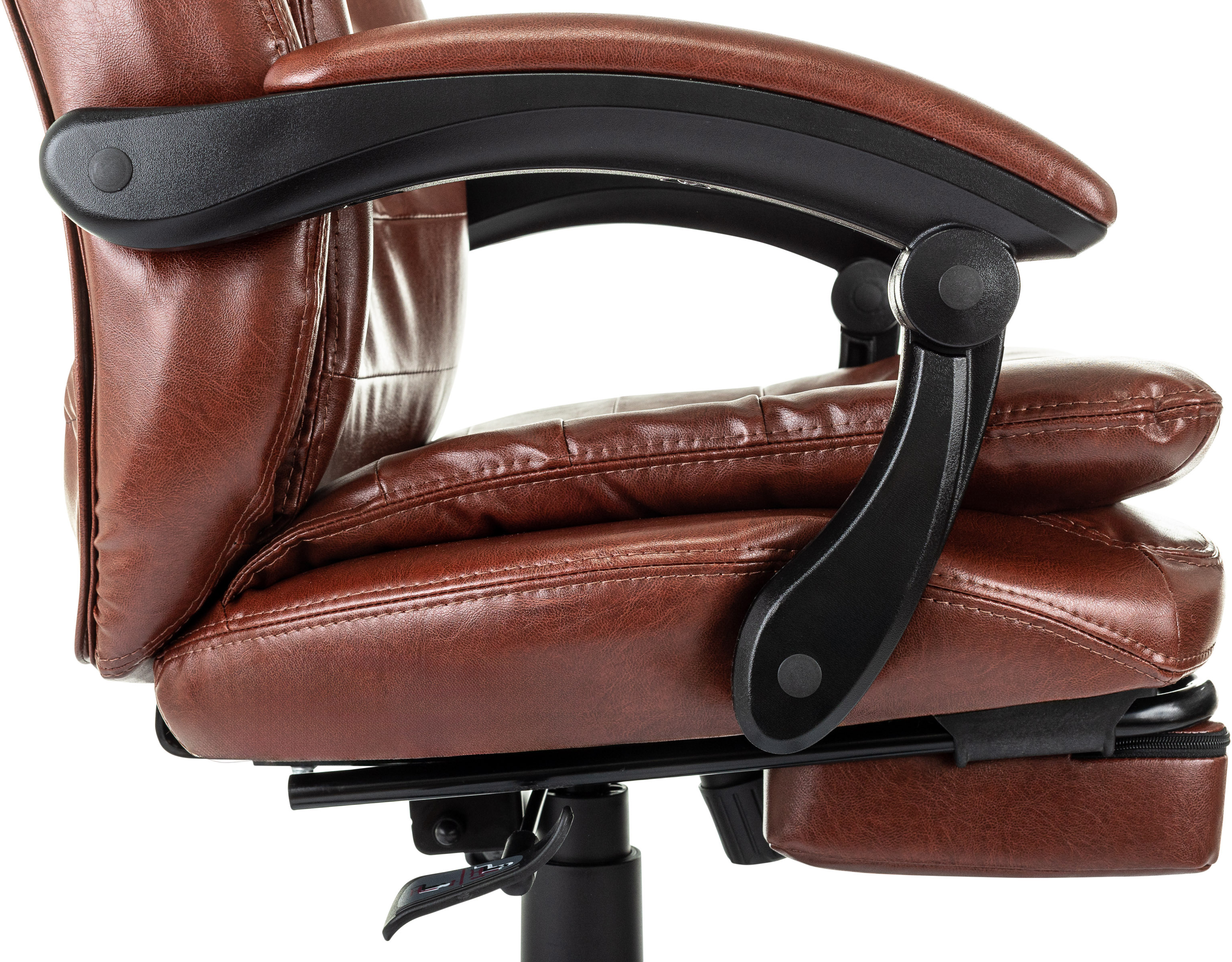 Кресло руководителя Бюрократ T-9950MSG-F/BROWN-PU