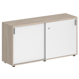 Шкаф купе 1438х400х750 низкий SG.702.OL.WH Дуб светлый+Белый