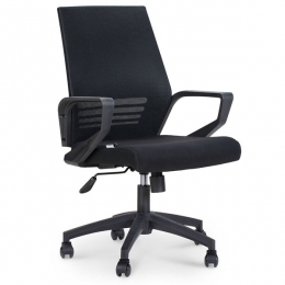 Офисное кресло премиум Эрго black LB Черный