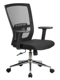 Кресло офисное RIVA 831E Чёрный