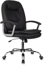 Кресло руководителя Бюрократ CH-868SL/BLACK-PU