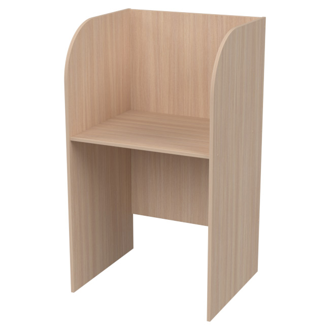 Компьютерный стол СК цвет Дуб Молочный 70/60/124 см