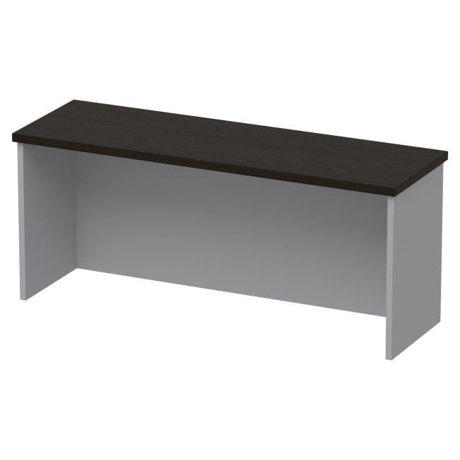 Надставка на стол Н-45 цвет Серый + Венге 100/32/42
