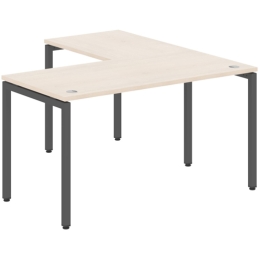 Стол офисный угловой XTEN-S XSCT 1415 Антрацит Бук Тиара