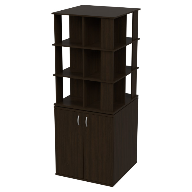 Офисный шкаф ШУВ-3 цвет Венге 77/77/200 см