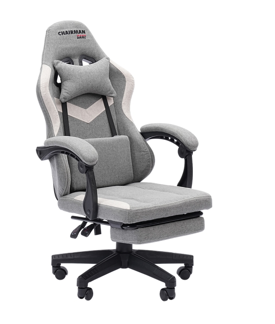 Игровое кресло CHAIRMAN GAME CH-26 серый