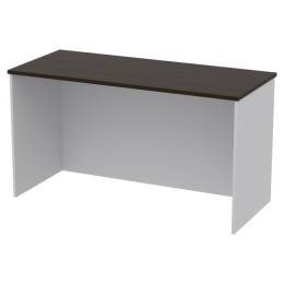 Офисный стол СТЦ-42 цвет Серый+Венге 140/60/76 см