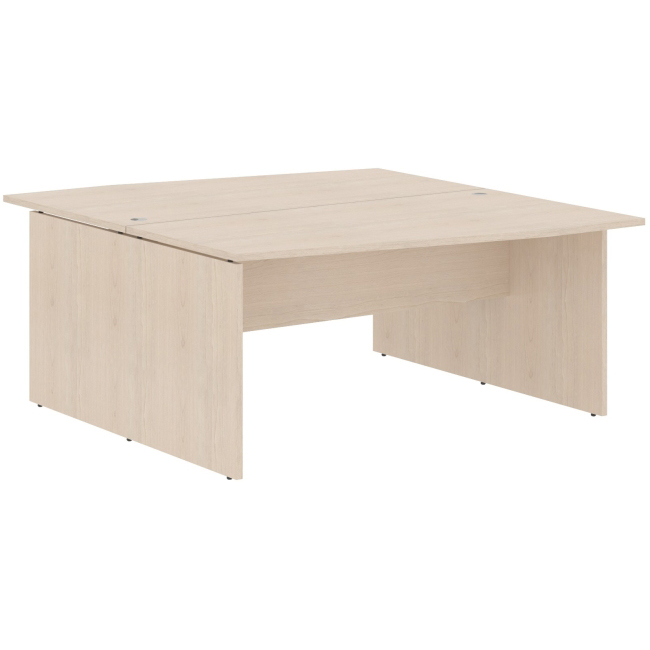 Стол офисный двойной XTEN X2CT 169.1 Бук Тиара 160/180/75 см