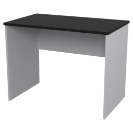 Офисный стол СТ-45 цвет Серый-Черный 100/60/76 см