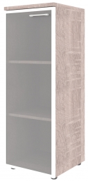 Шкаф колонка со стеклянной дверью XTEN XMC 42.7(L) Дуб Сонома 42/43/119