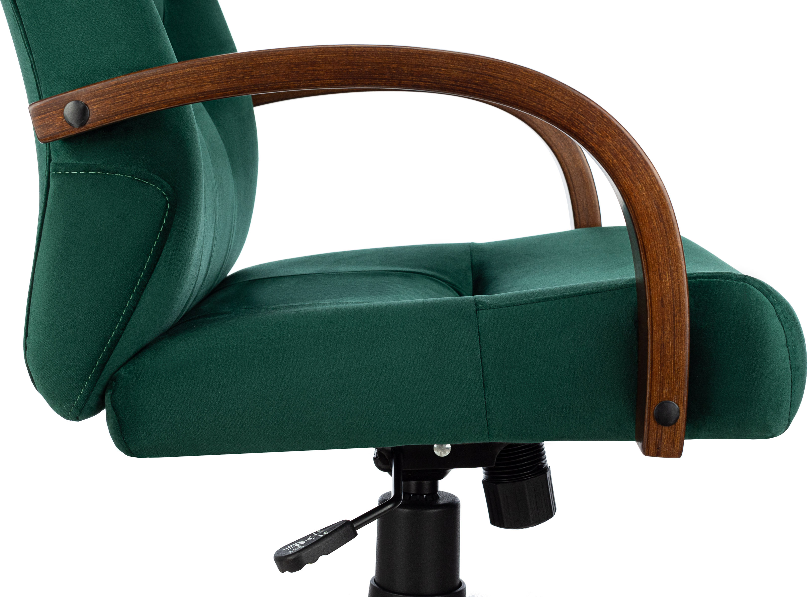 Кресло руководителя Бюрократ T-9928WALNUT/FABR/GN